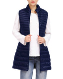 ELFJOY Women's Ultra Light Long Down Vest