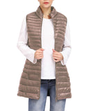 ELFJOY Women's Ultra Light Long Down Vest