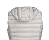 ELFJOY Women's Long Down Vest Zipper Lightweight Puffer Jackets with Hood