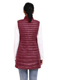 ELFJOY Women's Ultra Light Long Down Vest