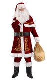 ELFJOY Adult Santa Suit with Beard & Hair Deluxe