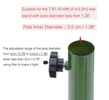 ELFJOY Christmas Tree Stand for Artificial Trees Thick Iron Metal Portable Foldable Tree Base with Thumb Screw 34"