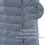 ELFJOY Womens Vest, Long Down Vest Women