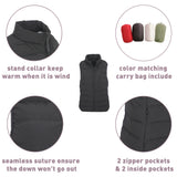 ELFJOY Down Womens Vest