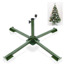 ELFJOY Christmas Tree Stand for Artificial Trees Thick Iron Metal Portable Foldable Tree Base with Thumb Screw 34"