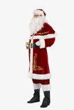 ELFJOY Adult Santa Suit with Beard & Hair Deluxe