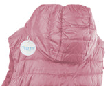 ELFJOY Women's Long Down Vest Zipper Lightweight Puffer Jackets with Hood